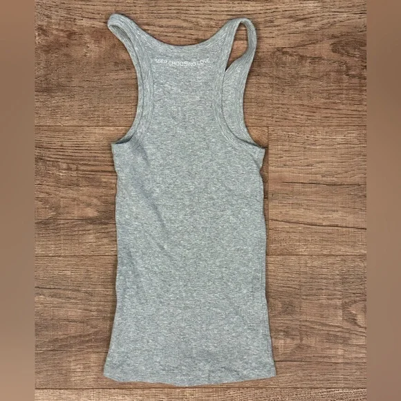 Spiritual Gangster Rib Knit Tank Top Size XS - Picture 5 of 6